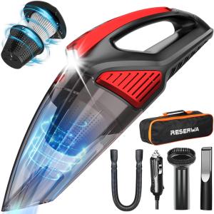 Aspirateur de Voiture à Filtre à Deux Couches 7500PA 12V