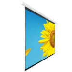 Duronic MPS60 4:3 Ecran de Projection TV et Home Cinema de 60 Pouces 152 cm 122 x 91 cm Fixation Mur ou Plafond Déroulement Manuel Gain +1 idéal pour 3D 8K 4K 1080P