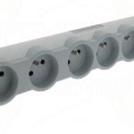 Rallonge multiprise 5 prises 2P+T avec inter.