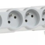 Rallonge multiprise 5 prises 2P+T avec inter.