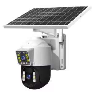 Caméra Surveillance Solaire Full Hd 1080p Wifi Alarme Pir Vision Nocturne Audio