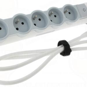Rallonge multiprise 5 prises 2P+T avec inter.