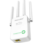 PIX-Link WiFi Répéteur amplificateur de Signal 4 Antennes Externes 2.4GHz Haute Vitesse 300Mbs Wi-FI