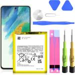 Batterie pour Samsung Galaxy S21 5G : 4000mAh Batterie de Remplacement pour Galaxy S21 SM-G991B/DS EB-BG991ABY Batterie avec Outil de réparation Professionnel
