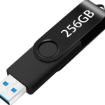 Clé USB 256 Go, Clé USB portable : Clé USB 256 Go, Clé USB à grande capacité avec porte-clés, Clé USB haute vitesse 2.0 pour stockage de données 256 Go pour PC/ordinateur portable