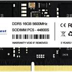 Mémoire RAM 16Go DDR5 5600 MHz – Pour Ordinateur portable