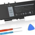 Battery for Dell Latitude 5480 5490 5580 5590, Compatible with Latitude 5280 5288 5290 5488 5491 5495 5591E5480 E5580 E5490 E5590 Precision 15 3520