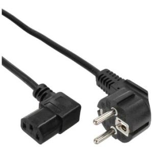 Cordon d’alimentation CEE 7/7 Angle droit vers IEC320 C13