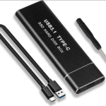 Boîtier SSD M.2 NVMe 10Gbps USB Adaptateur Externe USB3.2/ USB3.1 Gen2 USB-C Boîtier Disque Dur pour M.2 PCIe