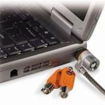 CABLE ANTIVOL KENSINGTON LOCK (verrou de sécurité pour laptop) 1,8 Mètres