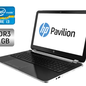 HP Pavilion 15-p253nf Intel® Core™ i3 Ordinateur portable 39,6 cm (15.6") 4 Go DDR3L-SDRAM 500 Go HDD NVIDIA® GeForce® 830M Windows 8.1 Argent