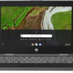 HP Chromebook x360 11 G1 11.6'' HD, Intel Celeron N4000 1.10GHz, 3GB, 32GB, Chrome OS, Negro